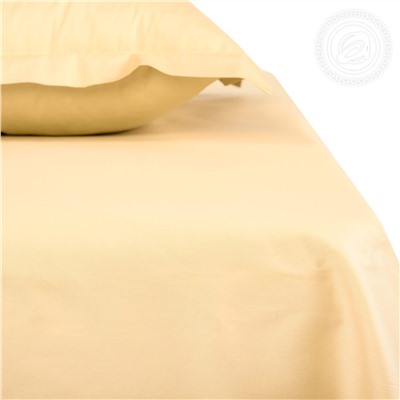 Простыня из сатина Шампань Арт Дизайн