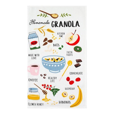 Полотенце кухонное Доляна Granola, 35х60 см, 100% хлопок, 160г/м2