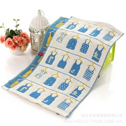 Creative gauze children's towel for kindergarten, wholesale