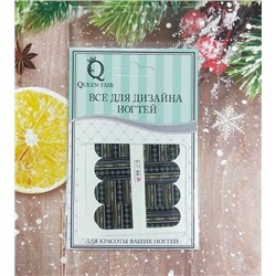 Слайдеры для ногтей  «Зимние узоры»