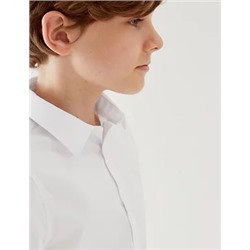 Boys' 2pk Skinny Fit Stretch School Shirts (2-16 Yrs)