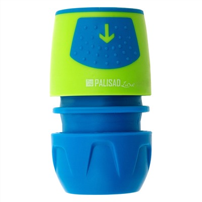 Соединитель быстросъемный для шланга 1/2-3/4, аквастоп, АВС-пластик Palisad Luxe