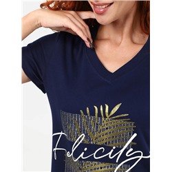 Футболка Колеус чернильный ИвК