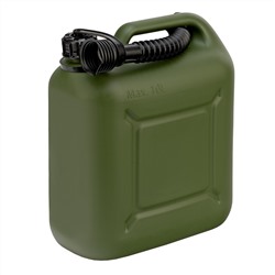 Канистра для ГСМ вертикальная 10 л, пластиковая, усиленная Stels