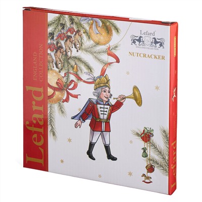 ТАРЕЛКА ЗАКУСОЧНАЯ LEFARD "ЩЕЛКУНЧИК" 20,5 СМ (КОР=18ШТ.)