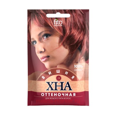 Фитокосметик Хна оттеночная Вишня 25 гр
