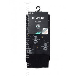 Носки мужские "Diwari" Happy 20С-202СП 149 Conte [6шт] Дроп