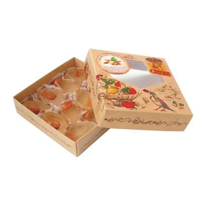 Мармелад желейный формовой "С орехом миндаль" 200гр