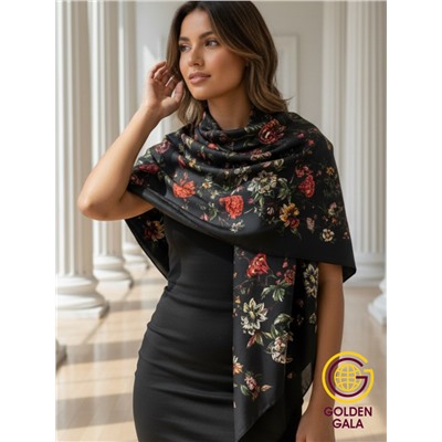 Платок шелковый большой "Парижанка" Арт 2428/23