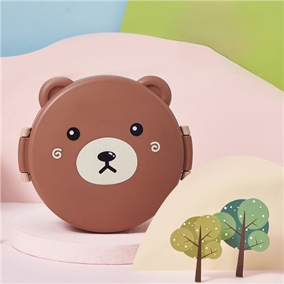 Ланчбокс «Bear», brown (1000 ml)