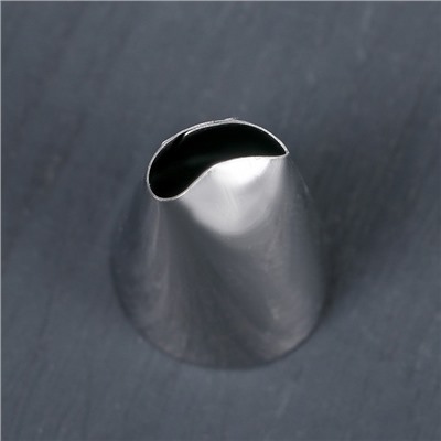 Насадка кондитерская KONFINETTA «Лепесток розы», d=2.5 см, выход d=1.5 см, нержавеющая сталь