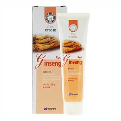 Hanil Зубная паста с экстрактом красного женьшеня / Special XYLOS Red Ginseng, 130 г
