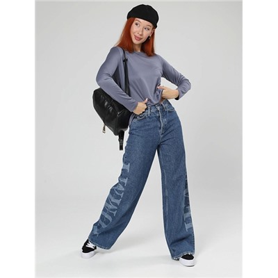 Женский лонгслив Энкар / серый