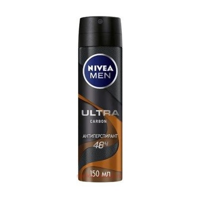 Nivea Men Антиперспирант Ultra Carbon Спрей 150 мл