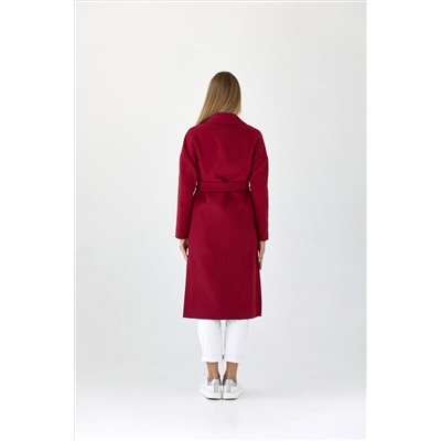 Пальто женское демисезонное 21820 (вино)