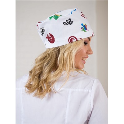 Колпак медицинский М-603(N3-0) Стрейч / Принт