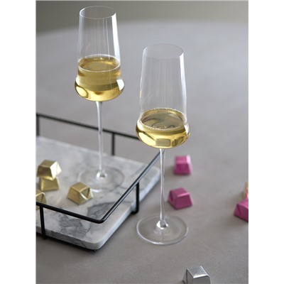 Набор бокалов для шампанского в подарочной упаковке Sense, 360 мл, 2 шт.