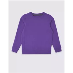 School Unisex Cotton Regular Fit Sweatshirt (2-16 Yrs)