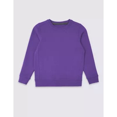 School Unisex Cotton Regular Fit Sweatshirt (2-16 Yrs)
