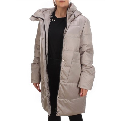S21122 BEIGE Куртка зимняя женская облегченная Y SILK TREE (150 гр. холлофайбер)