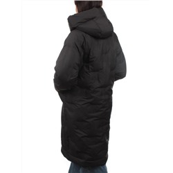 305 BLACK Пальто зимнее стеганое женское (200 гр. холлофайбер)