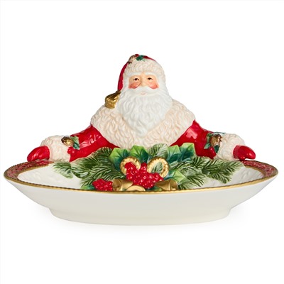 БЛЮДО LEFARD "ДЕД МОРОЗ" ГЛУБОКОЕ 22*21*12 СМ