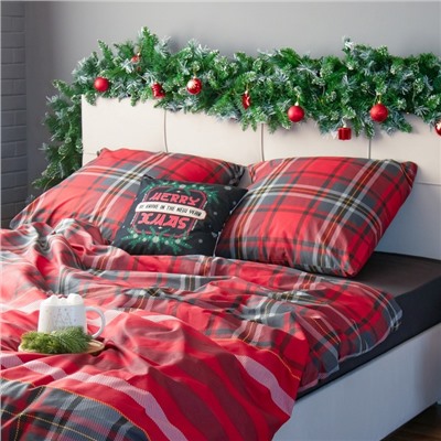 Постельное бельё "Этель" 2 сп Scottish holidays 175х215 см, 200х220 см,70х70 см -2 шт,бязь 125 г/м2