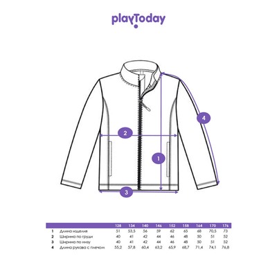 Куртка флисовая для мальчика