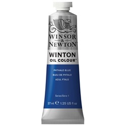 Краска масляная художественная Winsor&Newton "Winton", 37мл, туба, фтало синий