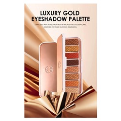 Тени для век O.TWO.O Aurora Orange Brown 8 цветов № 4 10 g