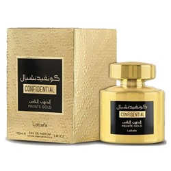 Lattafa Confidential Privat Gold Unisex edp 100 ml