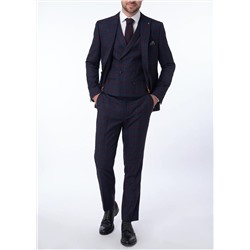 Broken Stitch Coniston Check Suit Trousers