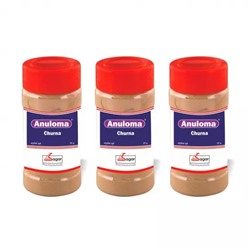 Набор Анулома Чурна (3 x 50 г), Anuloma Churna Set, произв. BPRL
