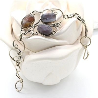 Браслет агат ботсвана, 18см.