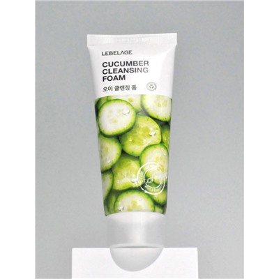 Lebelage Пенка для умывания с экстрактом огурца / Cucumber Cleansing Foam, 100 мл