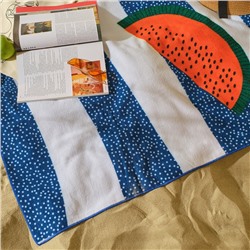Полотенце пляжное «Этель» Watermelon, 70×140 см,250 г/м², 100% п/э