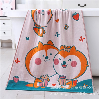 Space soft gauze bath towel, tube top, wholesale