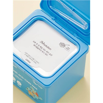 JMsolution Увлажняющие тонер-пэды с гиалуроновой кислотой / Toner Pad Easy Care Hyaluronic Acid, 70 шт.