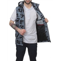 2118 GRAY Жилет мужской (100 гр. синтепон)