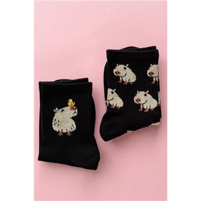 Носки женские Капибара (набор 2 пары)