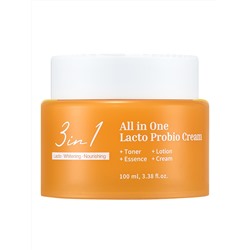 Dr.MeLoSo Крем для лица с лактобактериями и пробиотиками / All in One Lacto Probio Cream, 100 мл