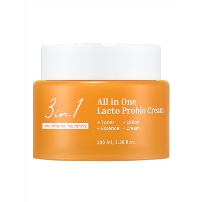 Dr.MeLoSo Крем для лица с лактобактериями и пробиотиками / All in One Lacto Probio Cream, 100 мл