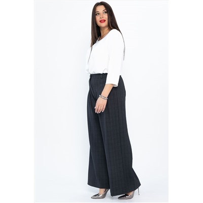 Брюки палаццо Креатив (темно-серые) Б14655-24М