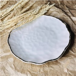 142-013 Круглое блюдо 23х3,5см ОФЕЛИЯ в под.уп.(х12)Фарфор