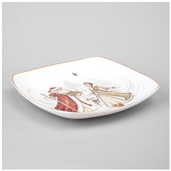 БЛЮДО LEFARD "МОРОЗКО" КВАДРАТНОЕ 25X4 CM (КОР=12ШТ.)