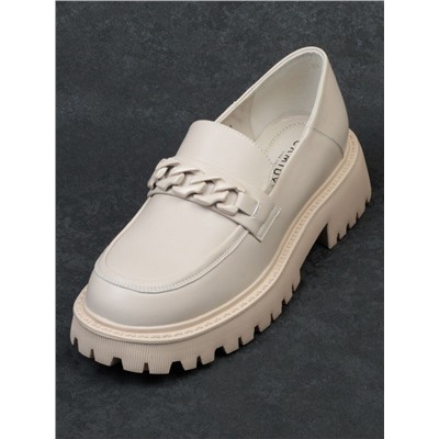 06-5926-2 BEIGE Туфли (натуральная кожа)