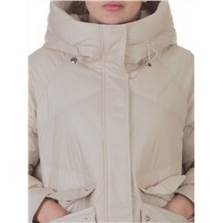 EB2819 LIGHT BEIGE Куртка зимняя женская (200 гр. холлофайбер)