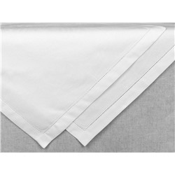 01с-44ЯК  Комплект салфеток из 6 шт 45*45  "Овальная" цв. белый