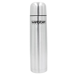 Термос WEBBER SS-1000Р узкое горло 1,0л кнопка (24) оптом