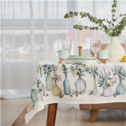 Скатерть "Этель" Flower mood 146х110см, 100% хл, репс 210 г/м2